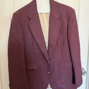 Elegant Maroon Men's Blazer